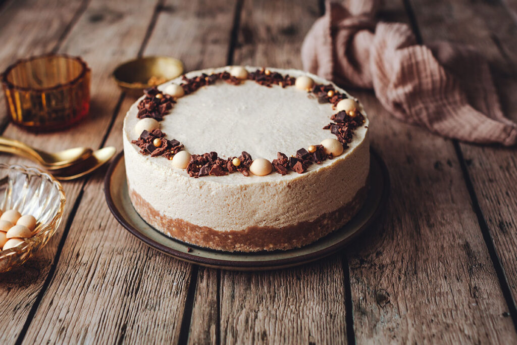 Pumpkin spice cheesecake